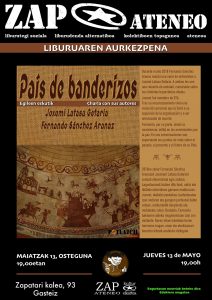 Lee más sobre el artículo Presentación del libro PAÍS DE BANDERIZOS. Joxemi Latasa Getaria y Fernando Sánchez Aranaz
