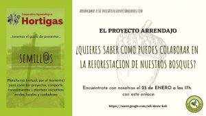 Lee más sobre el artículo Hortigas Semill@s 1: Proyecto Arrendajo